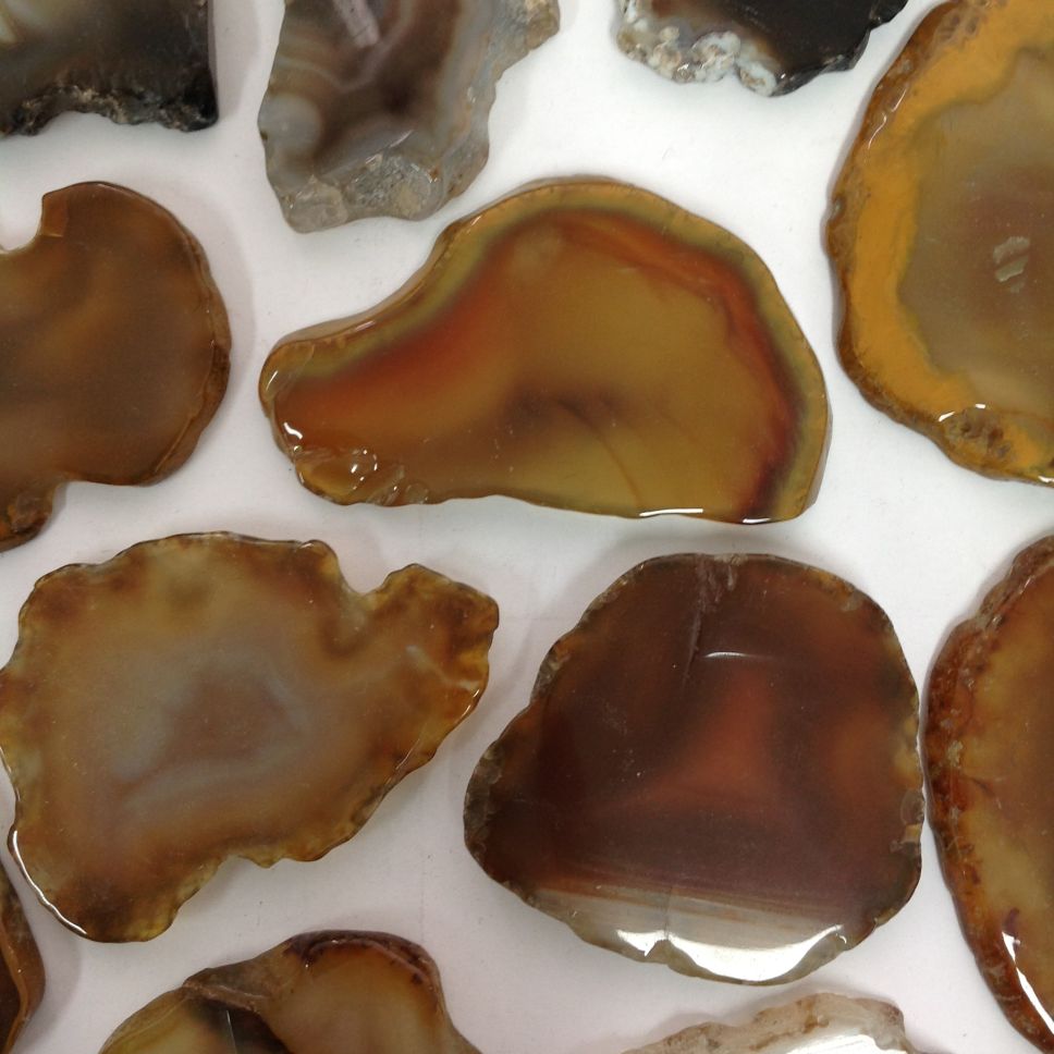 Agate Slice - Dark - 1pc Agate Slice - Dark - 1pc